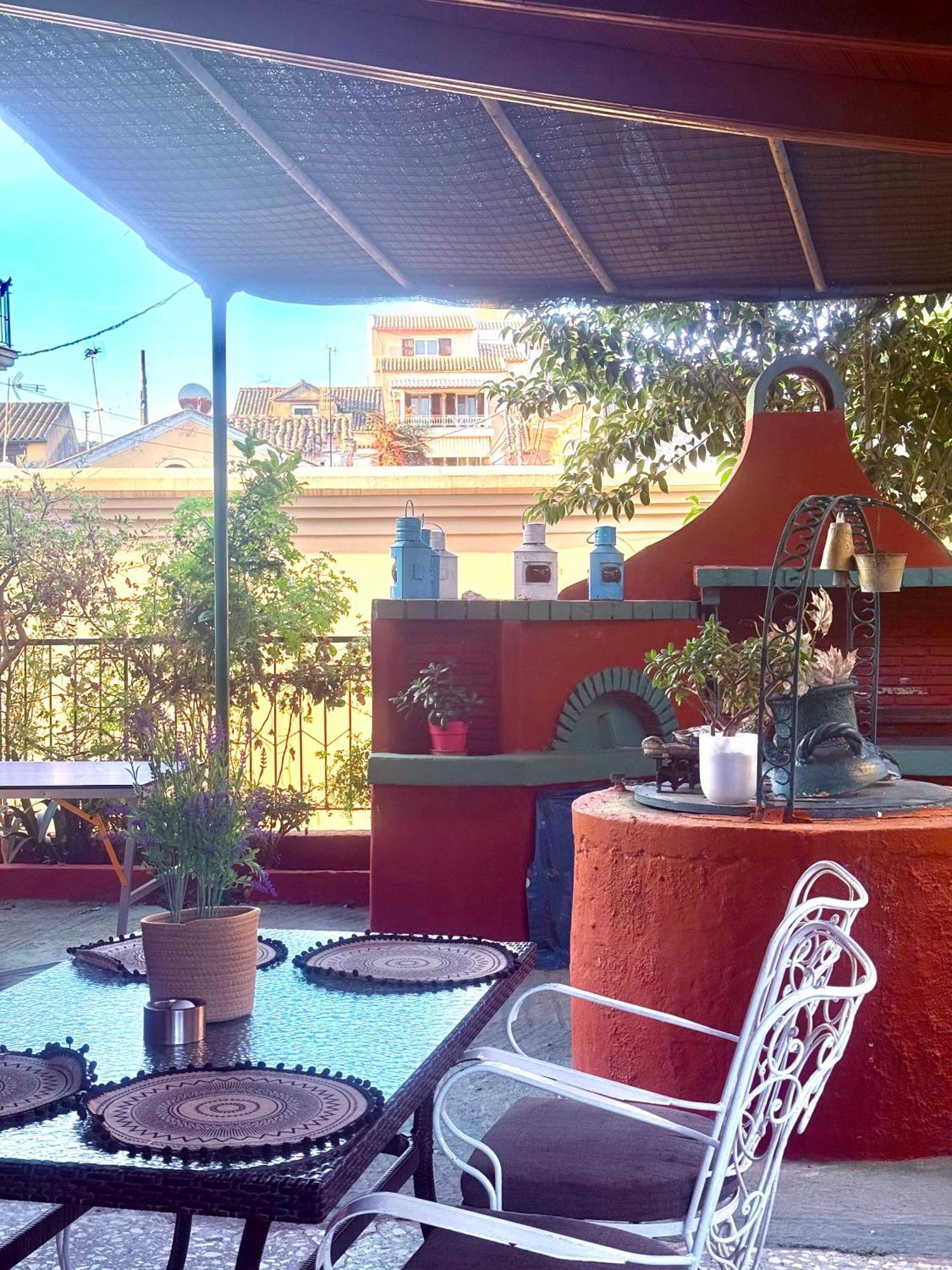Apartment Fay's Barbeque Garden House -family Activities Corfu Port *